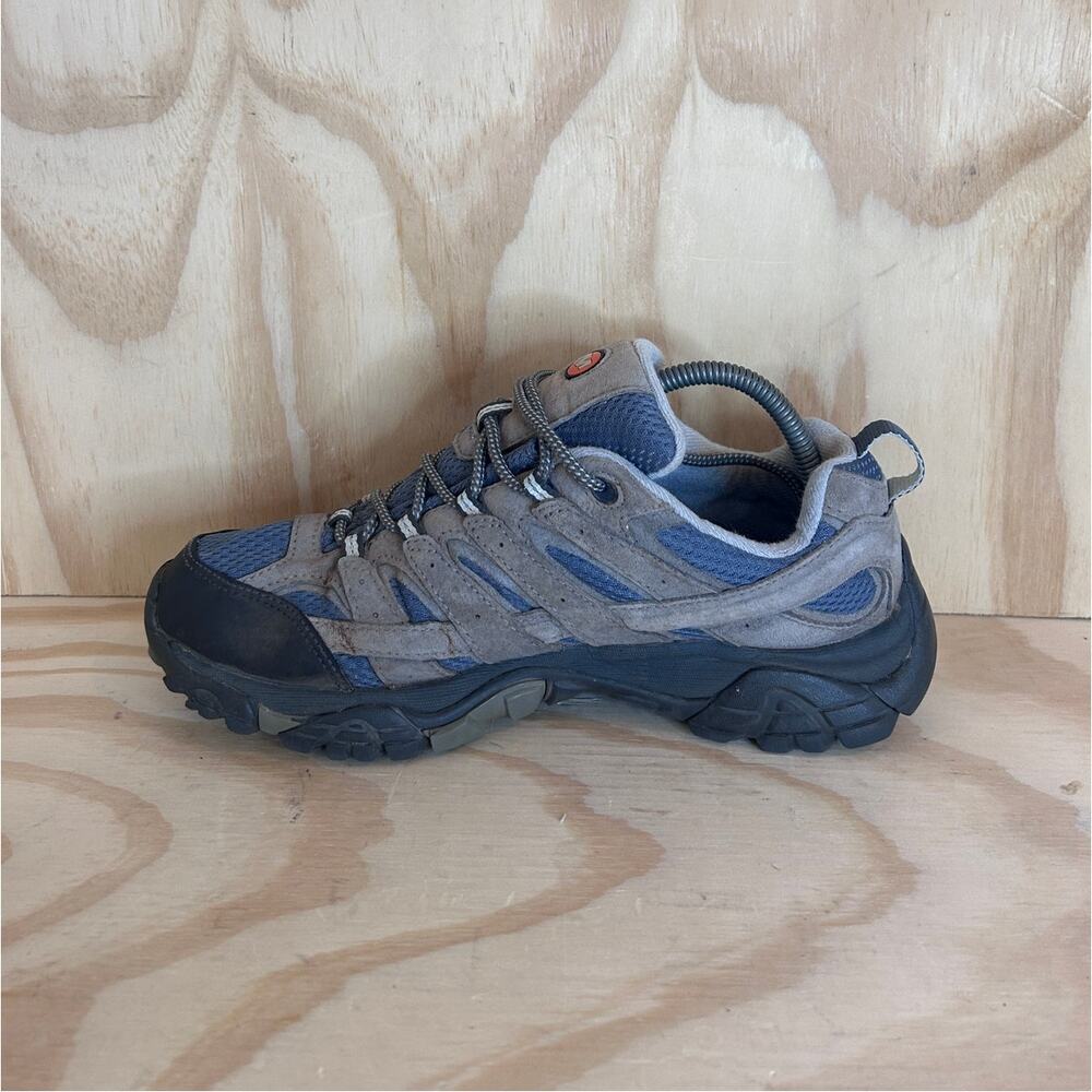 Merrell - Moab 2 Vent - Hiking Shoes - Gray/Blue - Women's - 11 - J06014 - Picture 4 of 9